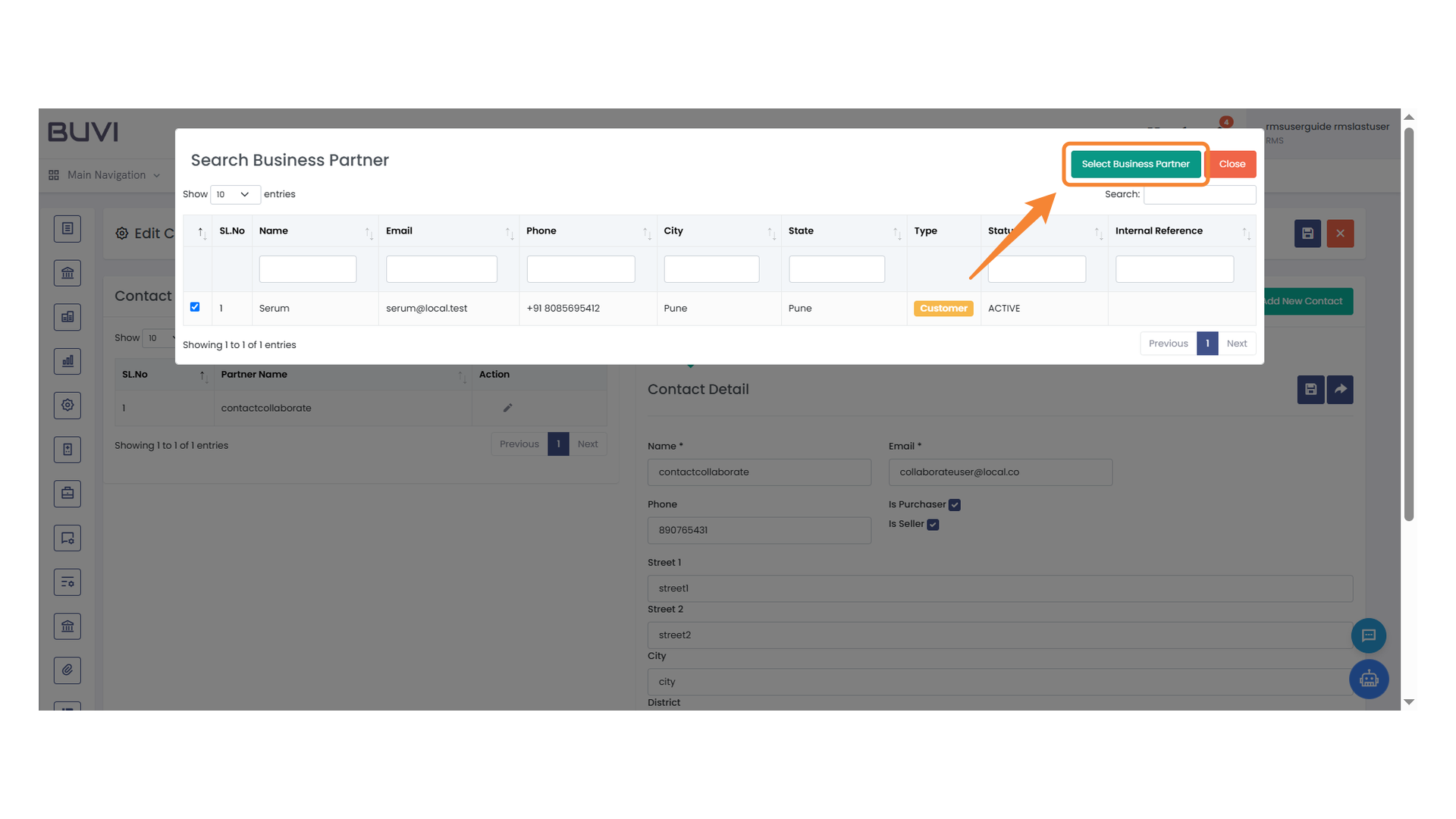 Business Partner Selection