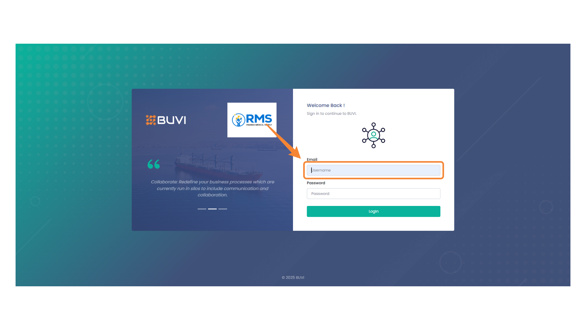 Login with Admin user to Qualify the New Vendor