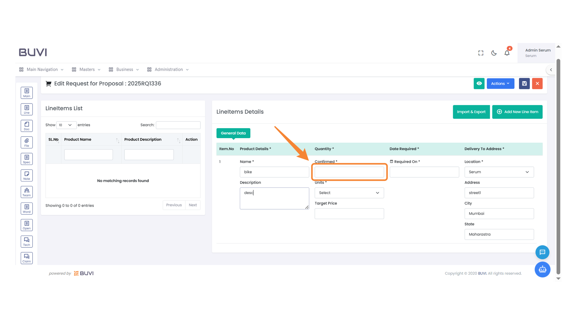 Confirmation Input Field