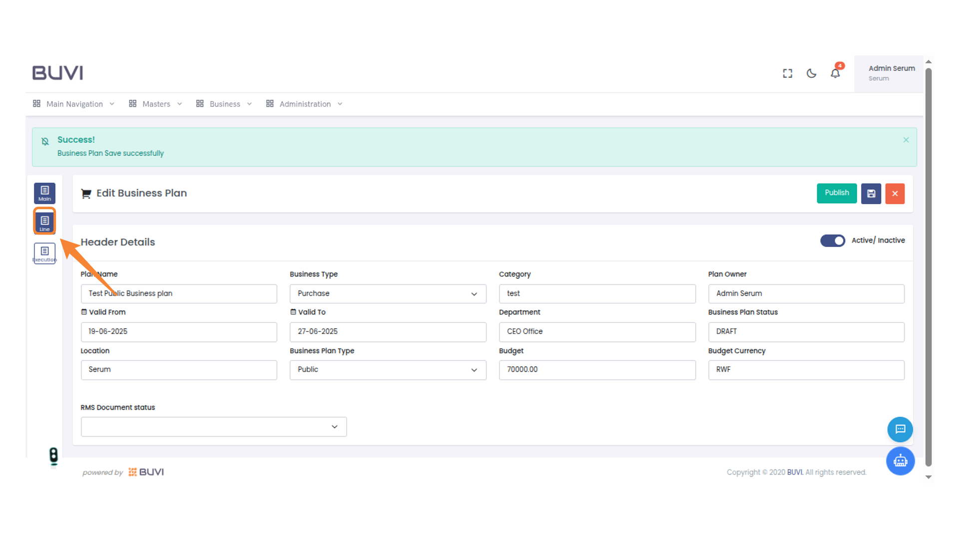 Click on the element