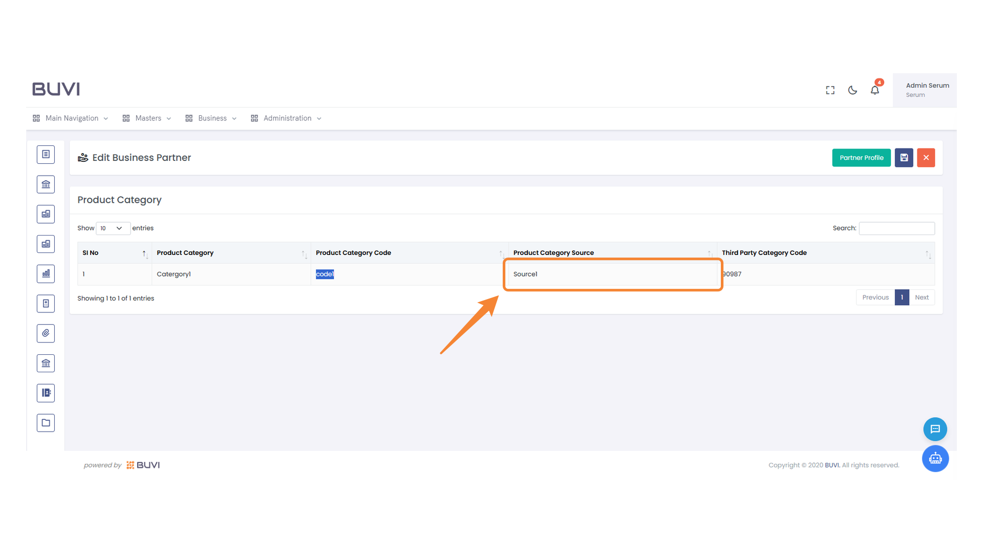 Product Category Source