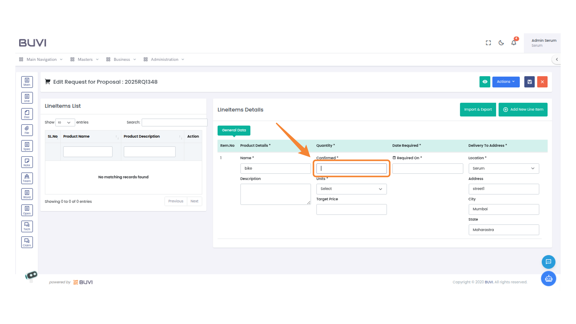 Confirmation Input Field