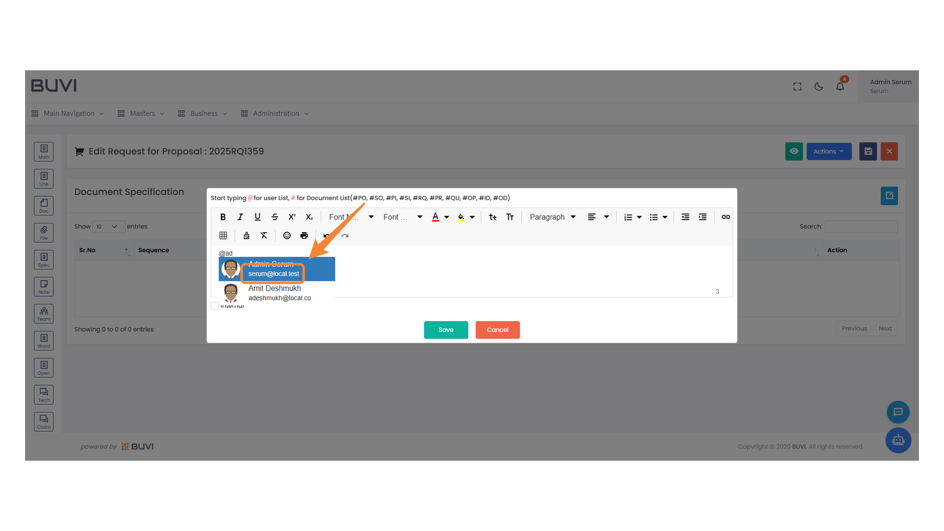 User Selection Highlighted in Input Field