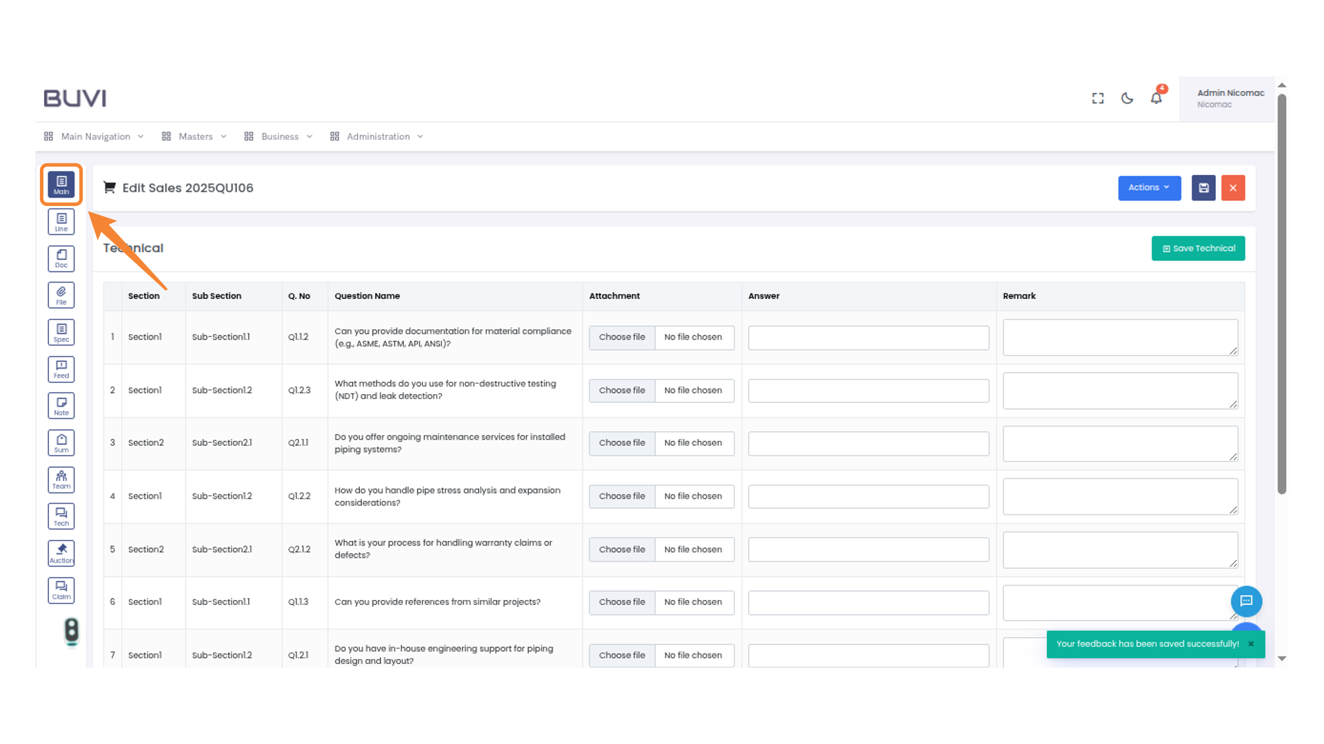 Navigation Menu Icon