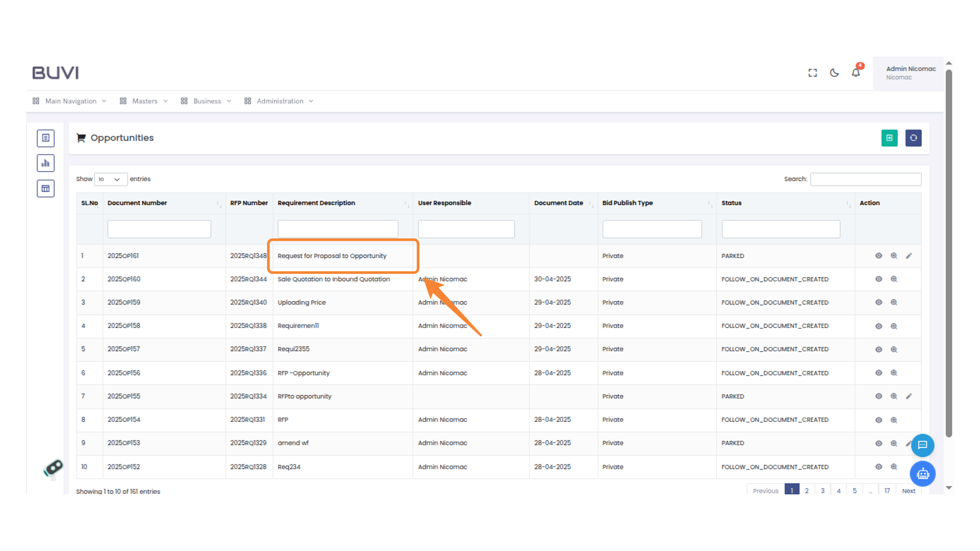 Opportunity Highlight
