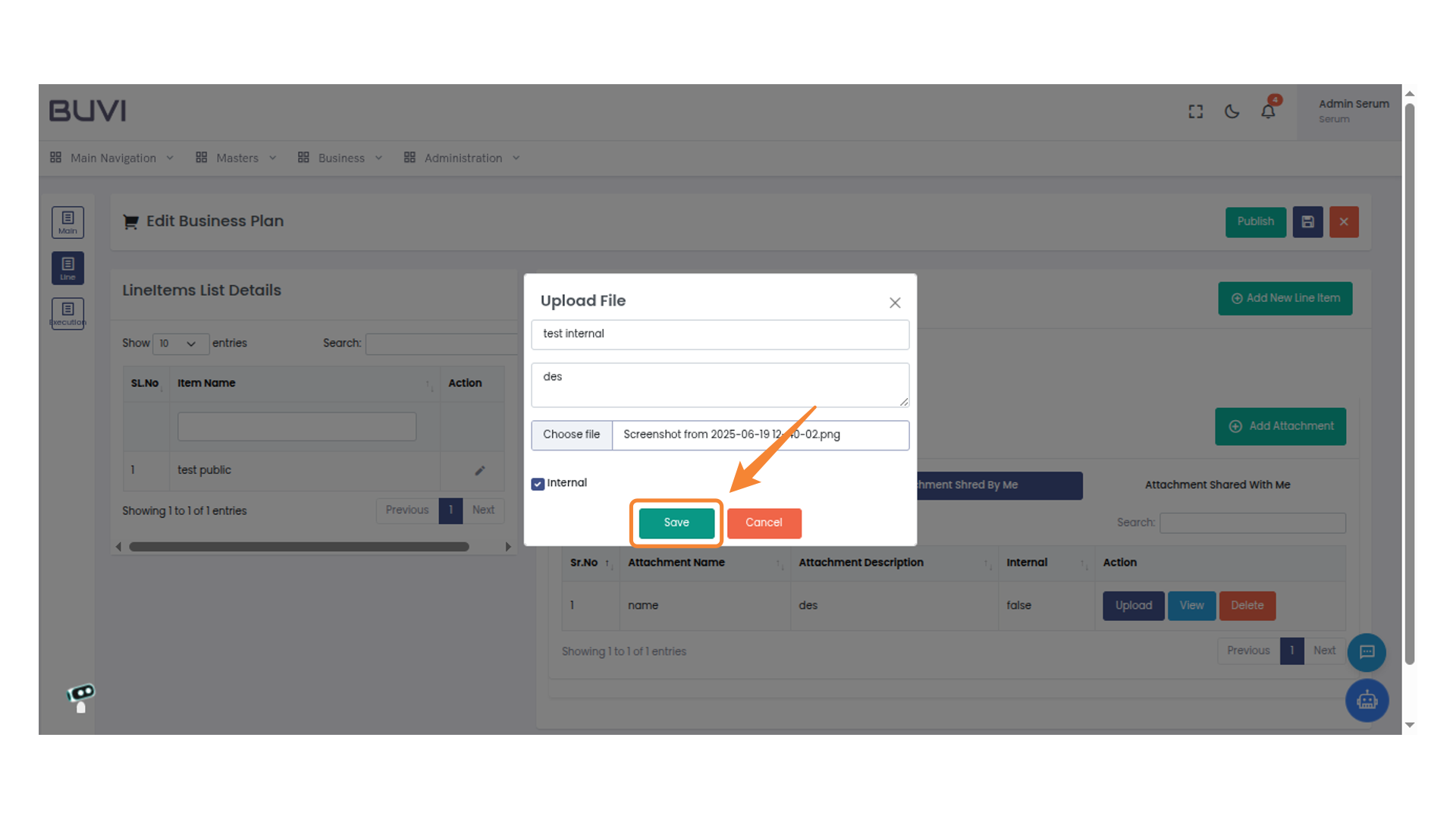 Save the Uploaded File