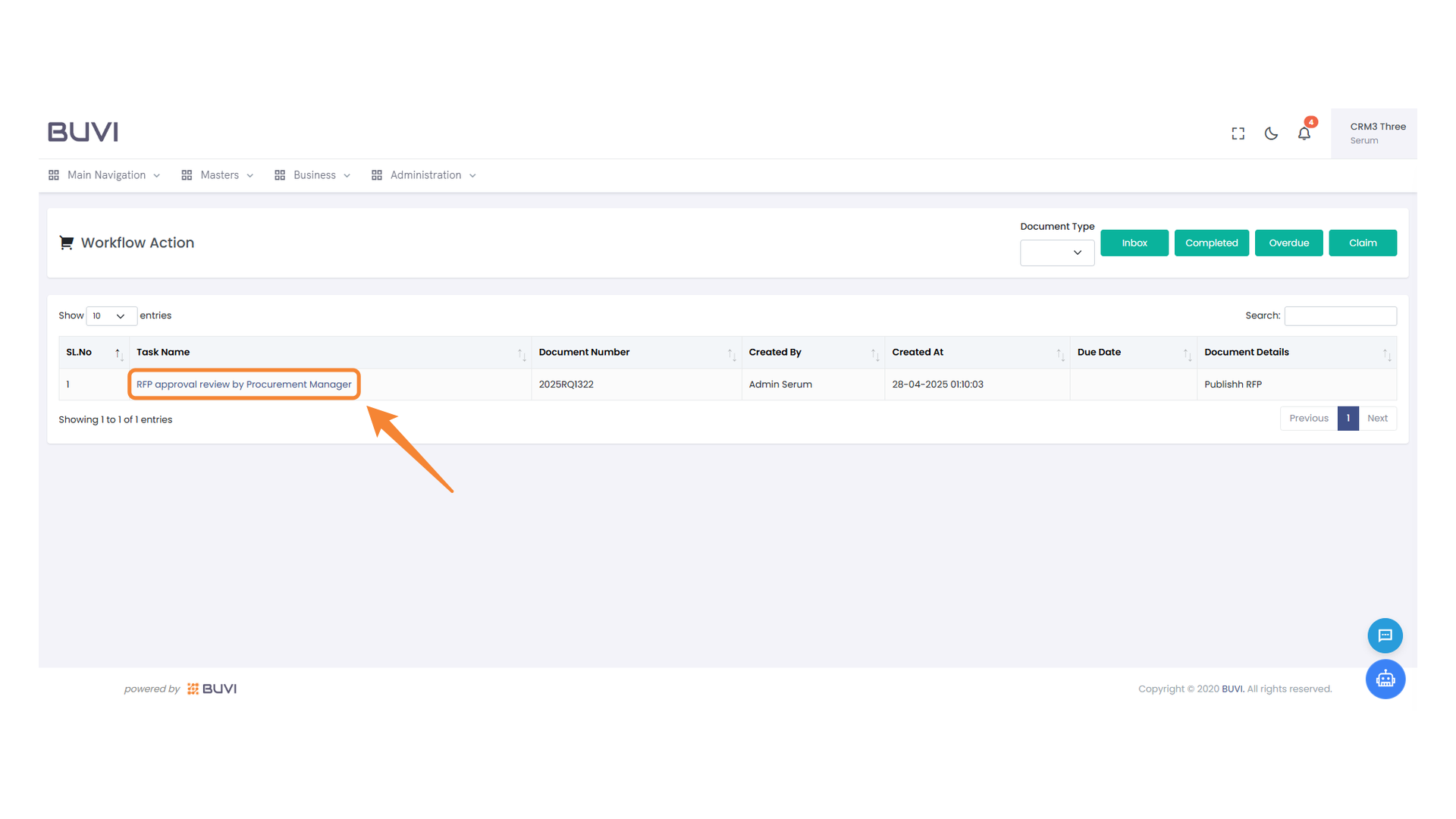 Task Approval Process
