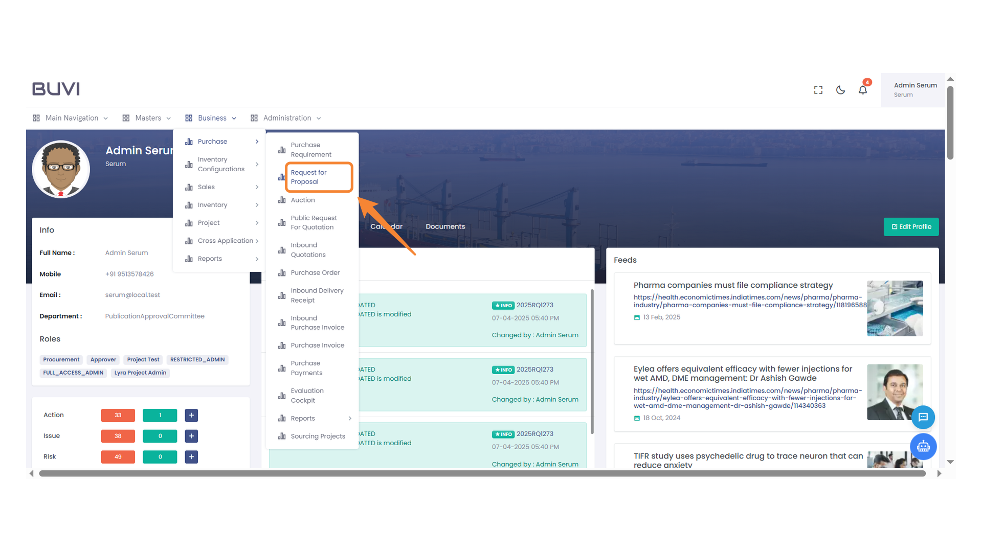 Request for Proposal Option
