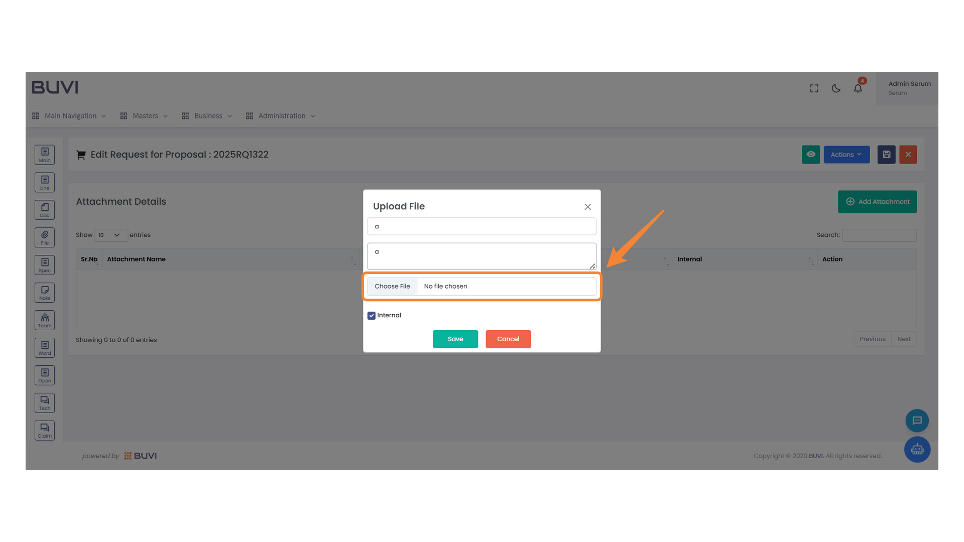 File Selection Section