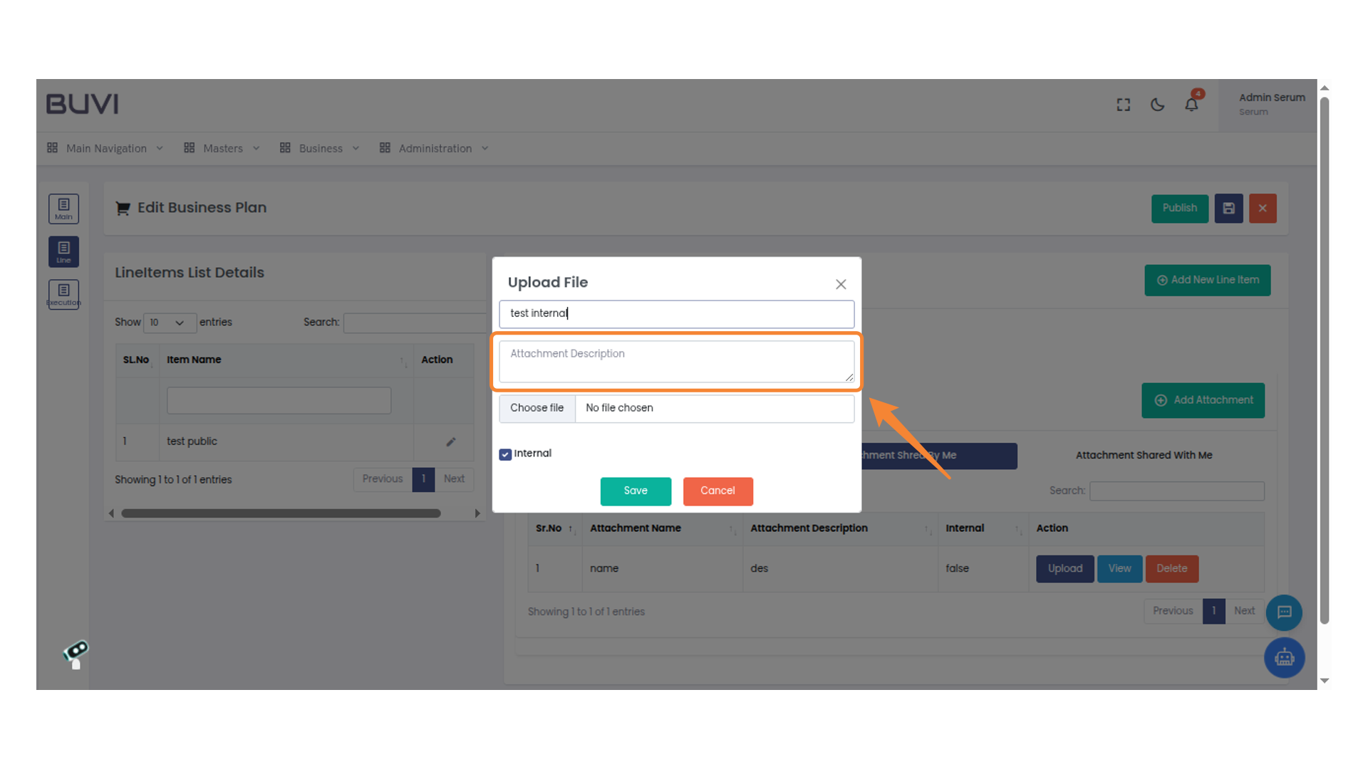 Enter Attachment Description