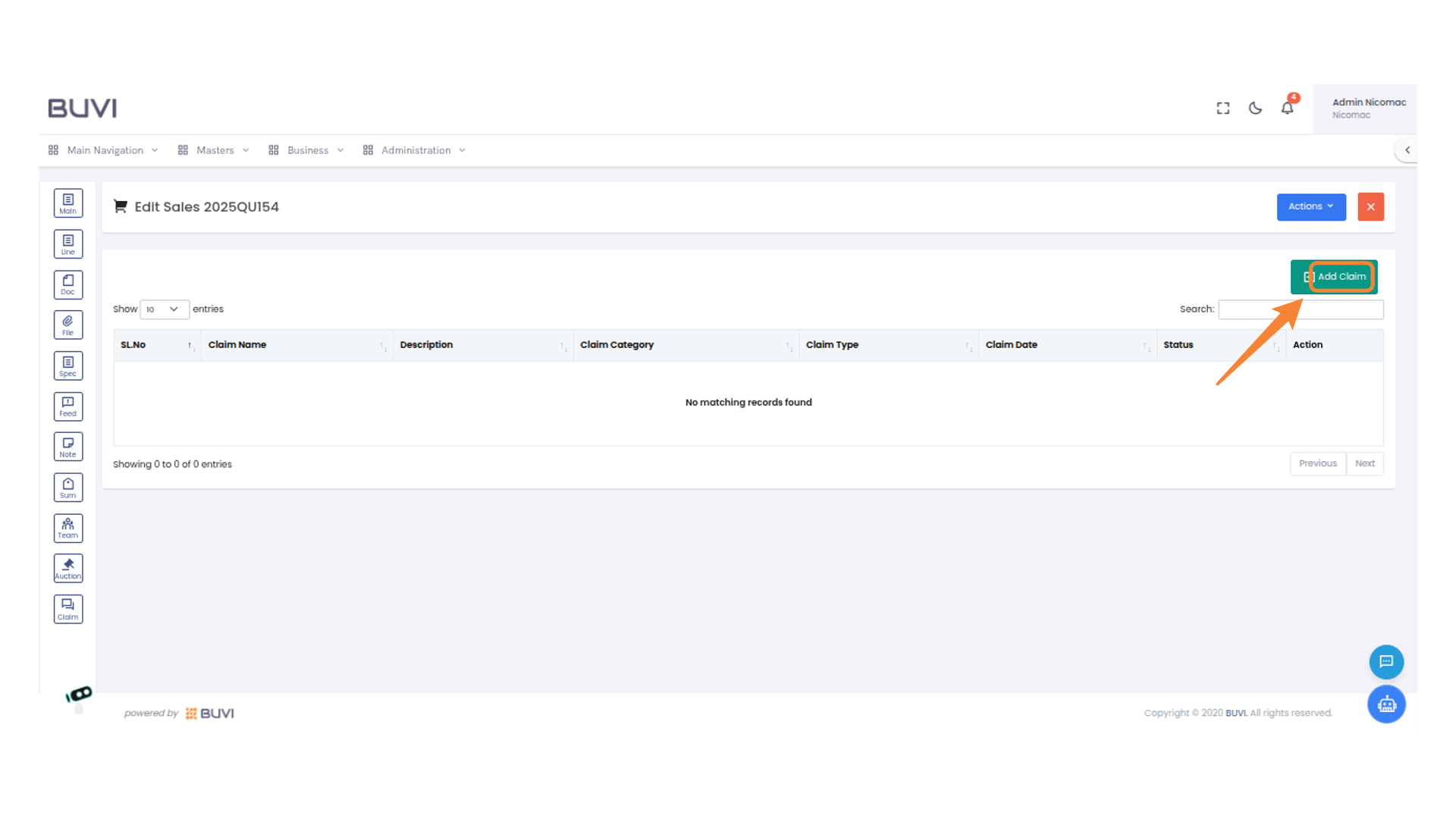 Access Claim Addition