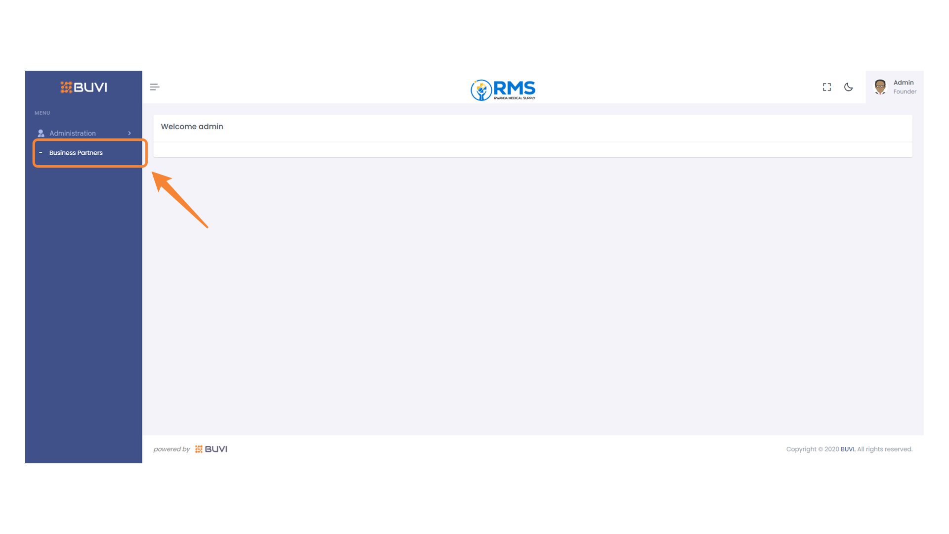 Business Partners Section